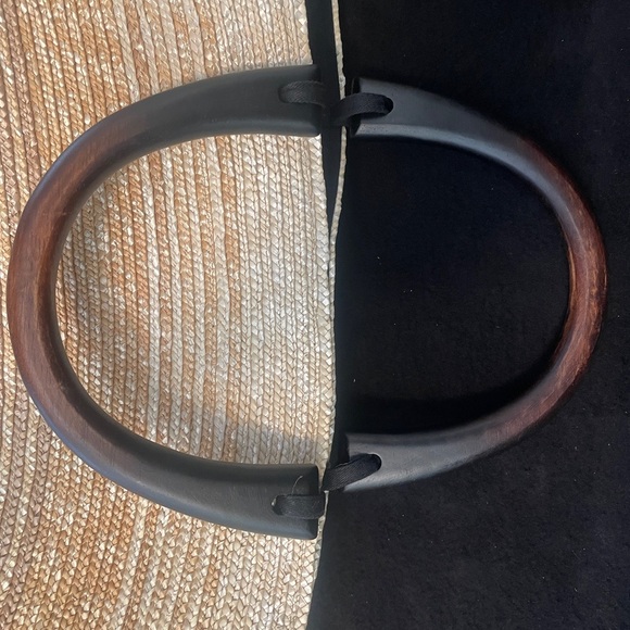 Carlotta Ombré Straw Tote - Picture 5 of 6